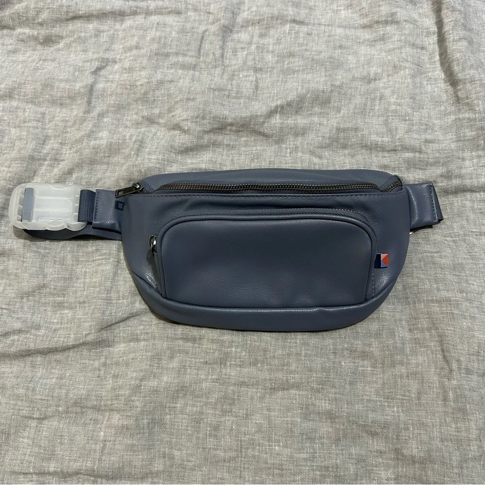 Kibou Travel Diaper Bag Smoky Indigo Fanny Pack Belt Bag Crossbody Travel